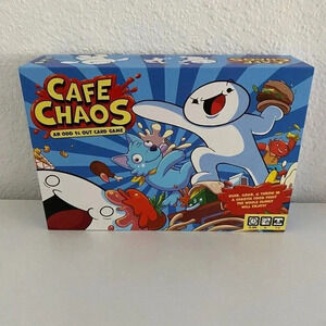 CAFE CHAOS Card Game An Odd 1s Out Family Night Game NEW! 3-6 Players 9+